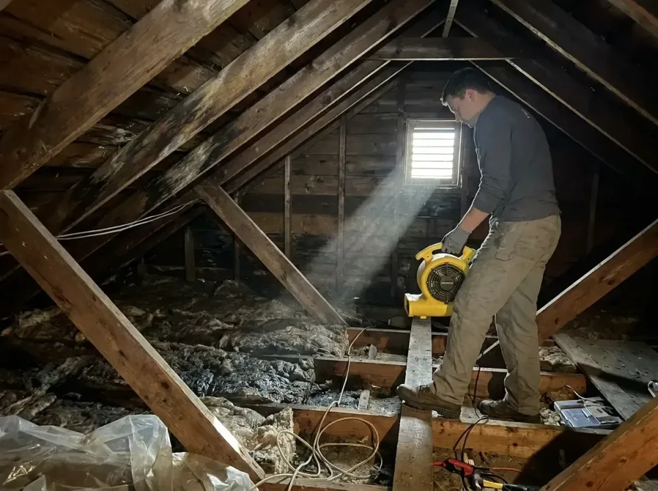 attic-water-damage-drying-proc-007 — frequently asked questions, Emergency Water Extraction & 24/7 Flood Response in Hampste…